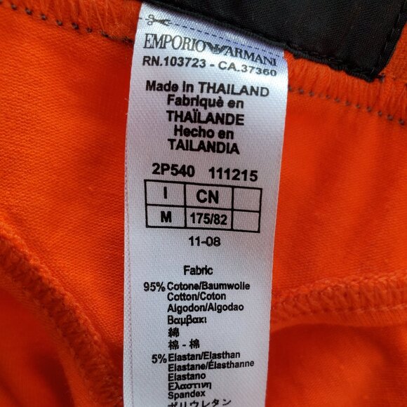 EMPORIO ARMANI MEN's Thong Underwear - Medium - Three Pairs - NTWs - Picture 10 of 16